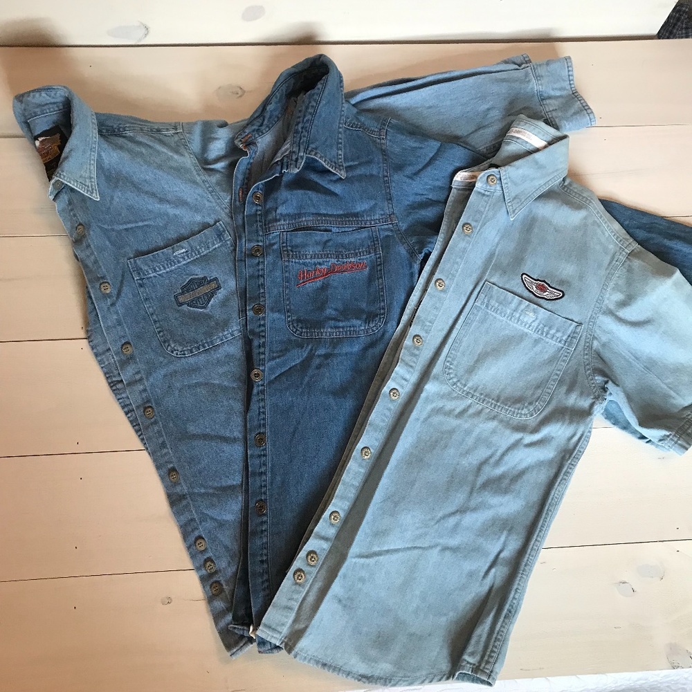 Harley Davidson Women's S Shirts (3)
